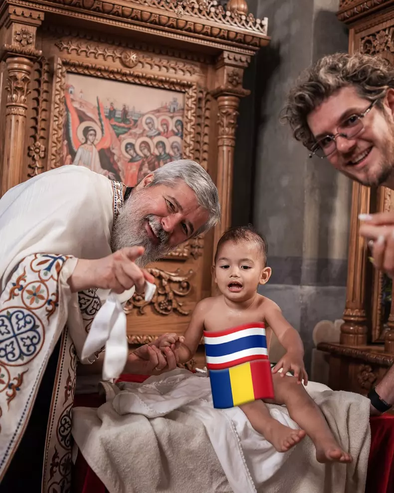 Cuza de la Noaptea Târziu, naș pentru prima dată  (4)