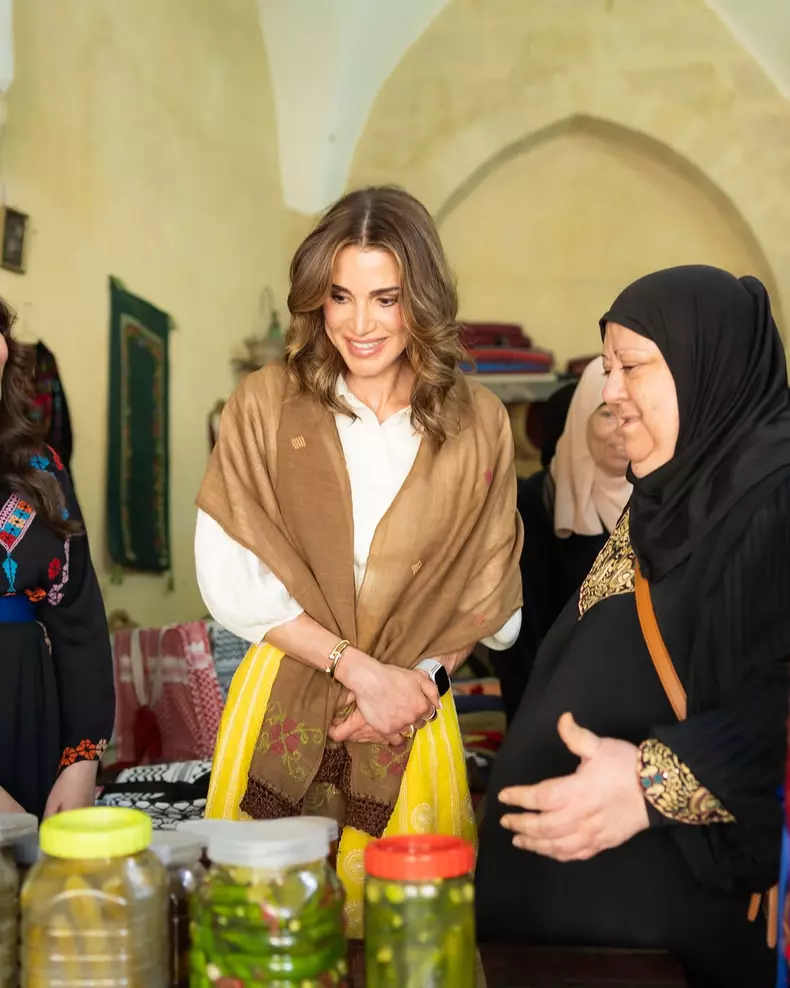 Regina Rania și Prințesa Iman (3)