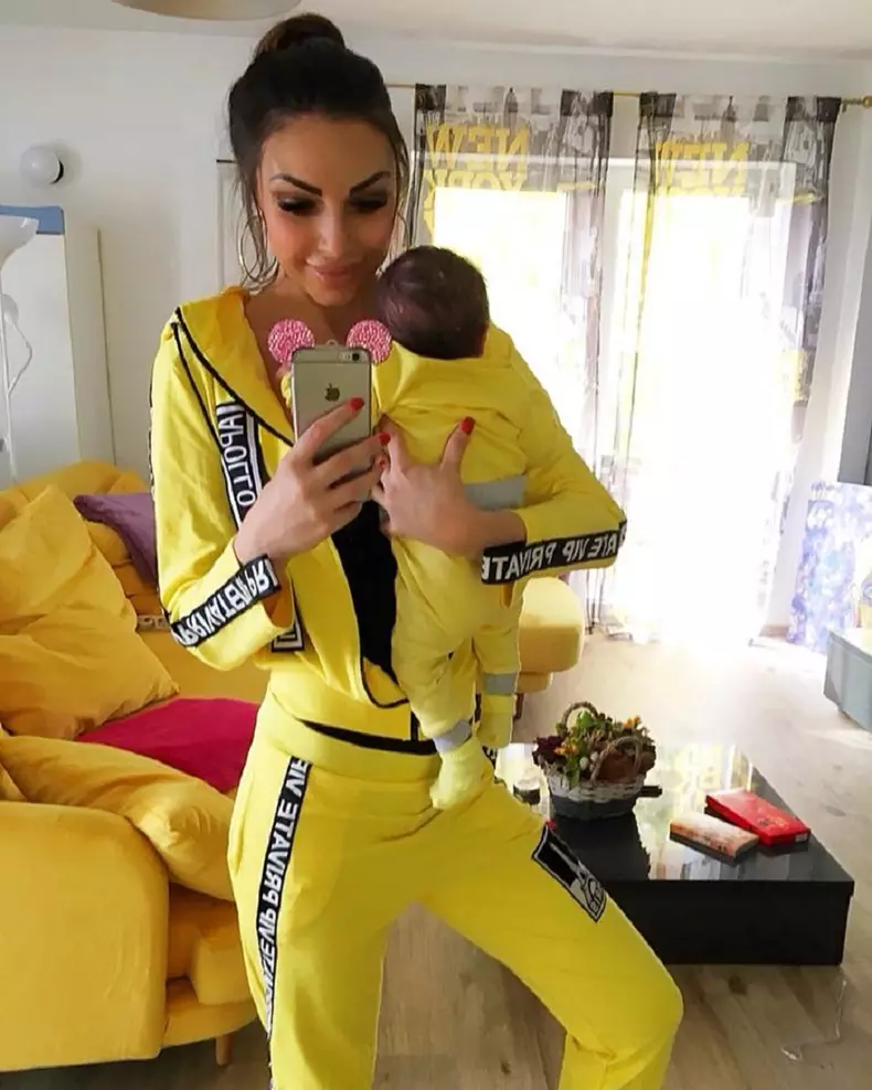 Andreea Podărescu are un băiețel