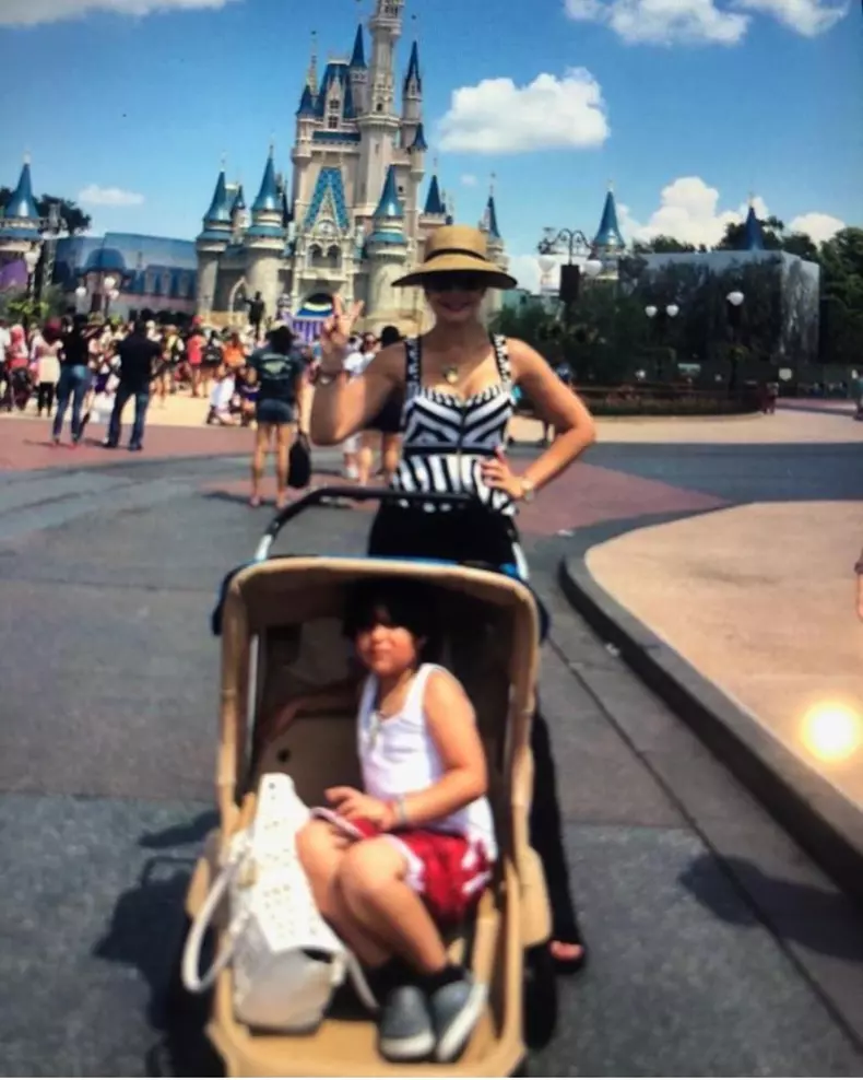 Gabriela Spanic și fiul ei, Gabo