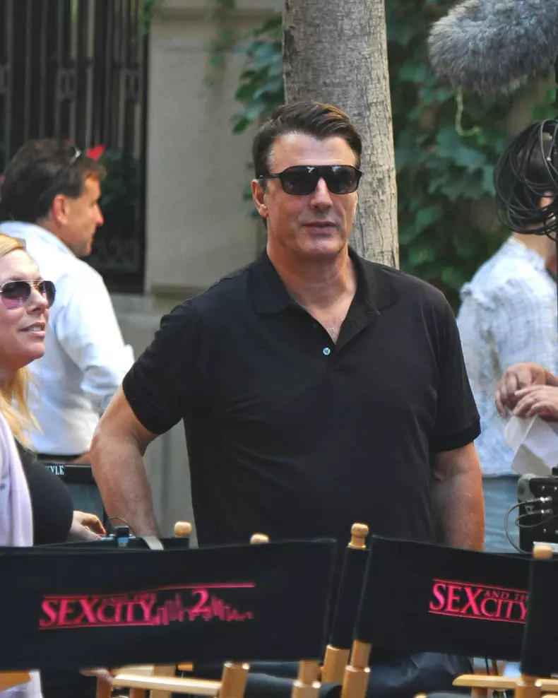 Sarah Jessica Parker On the Set of "Sex And The City 2"