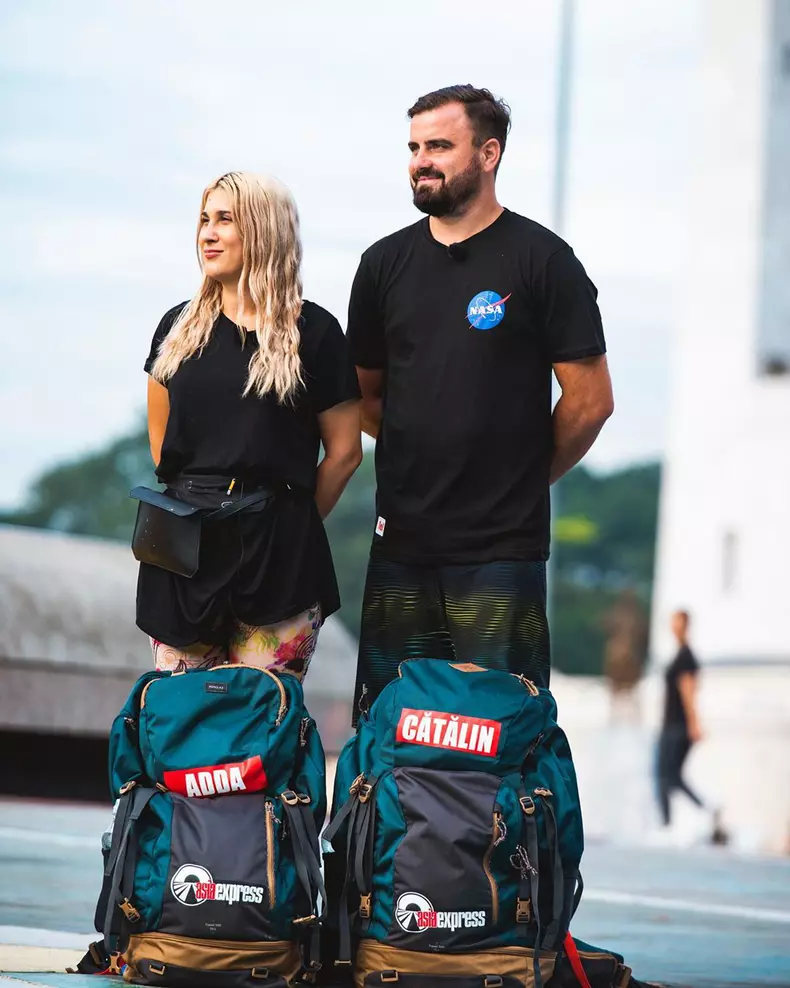 Adda si Catalin la Asia Expres