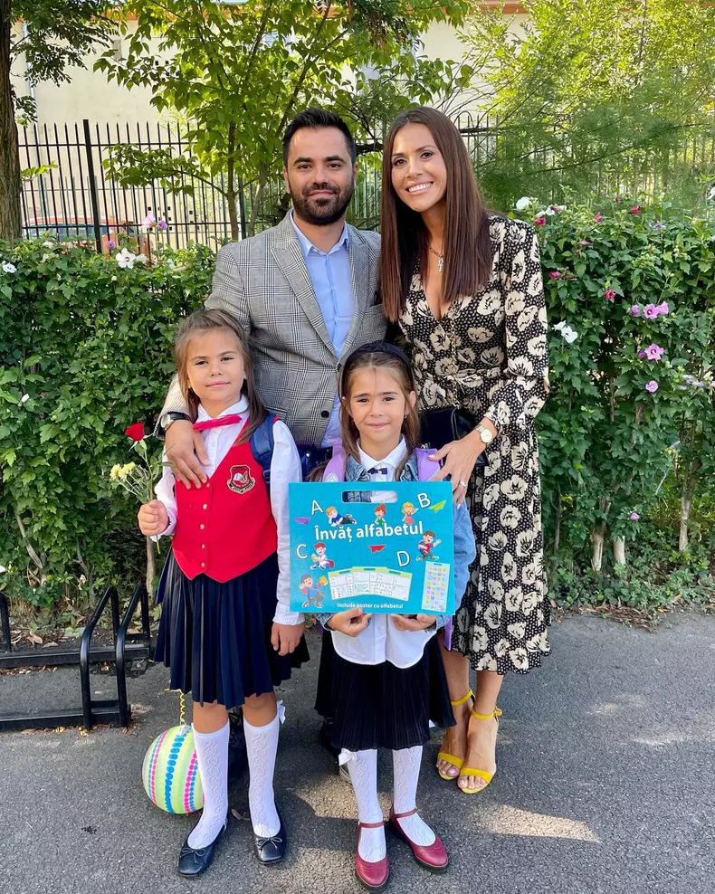 irina si familia ei