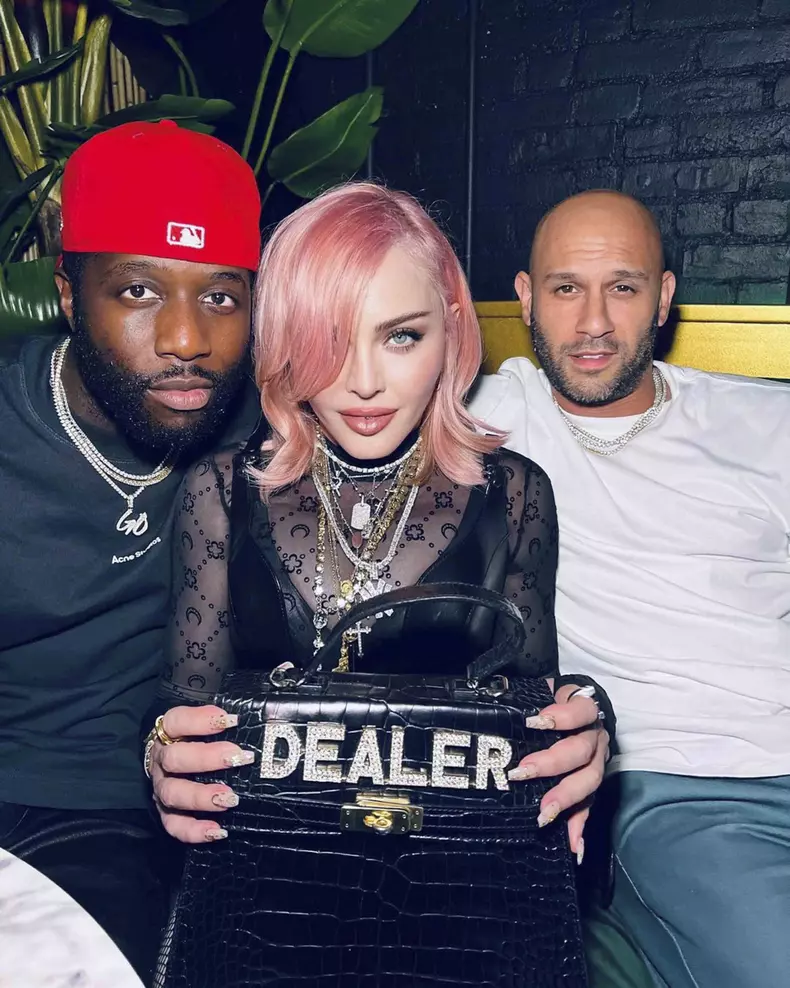 Madonna sur Instagram