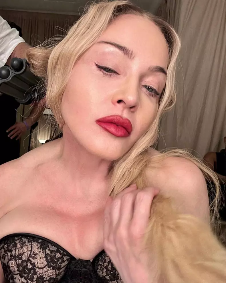 Madonna sur les réseaux sociaux
