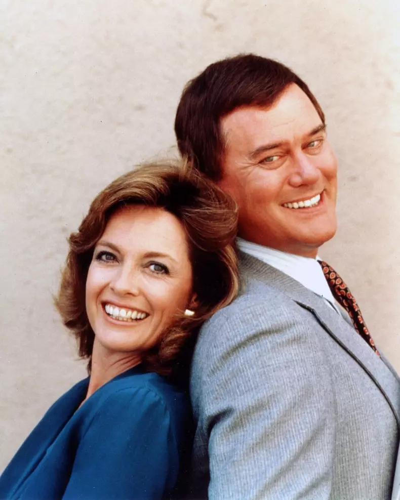 DALLAS  - 1960s US TV series with Larry Hagman and Linda Gray