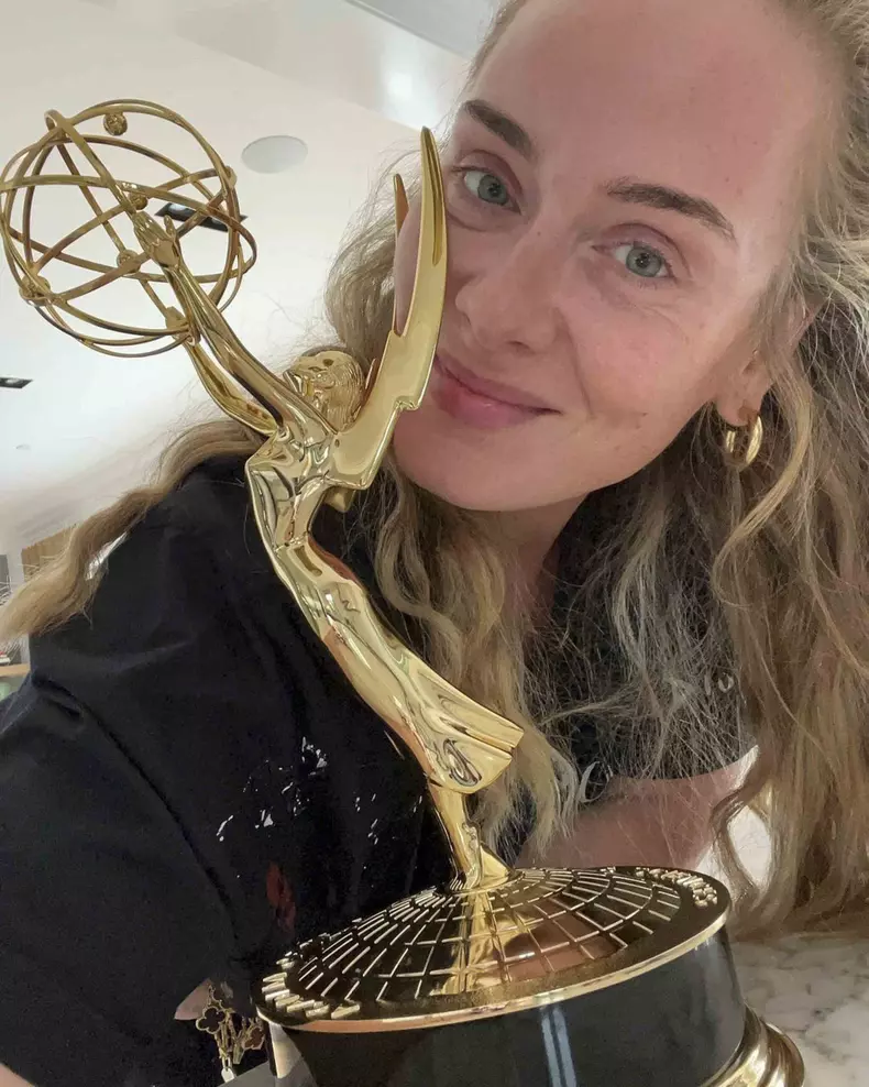 Adele sur Instagram