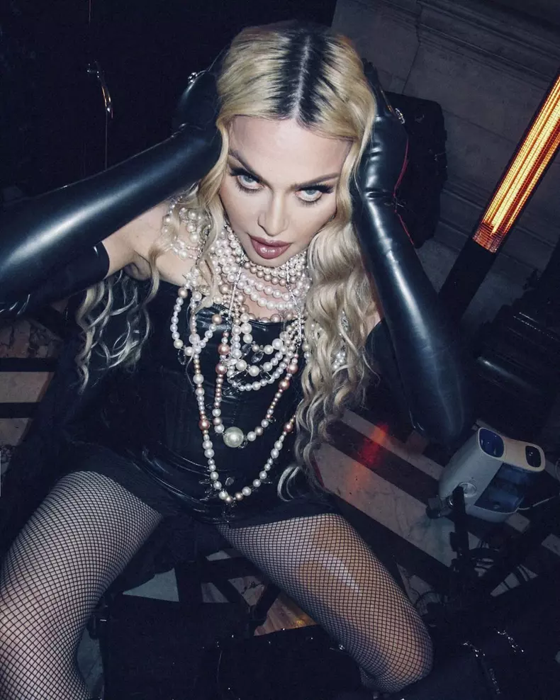 Madonna sur Instagram