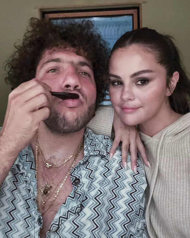Selena Gomez on social media