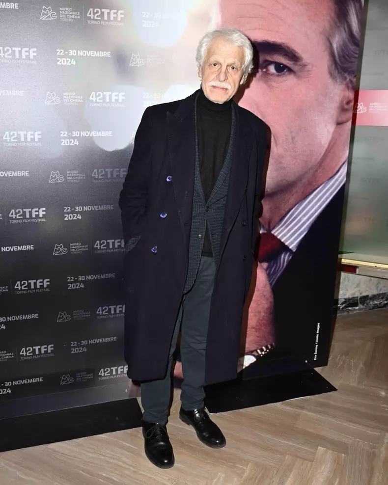 Turin, 42nd Turin Film Festival, RED CARPET Stars of the Mole In the photo: Michele Placido