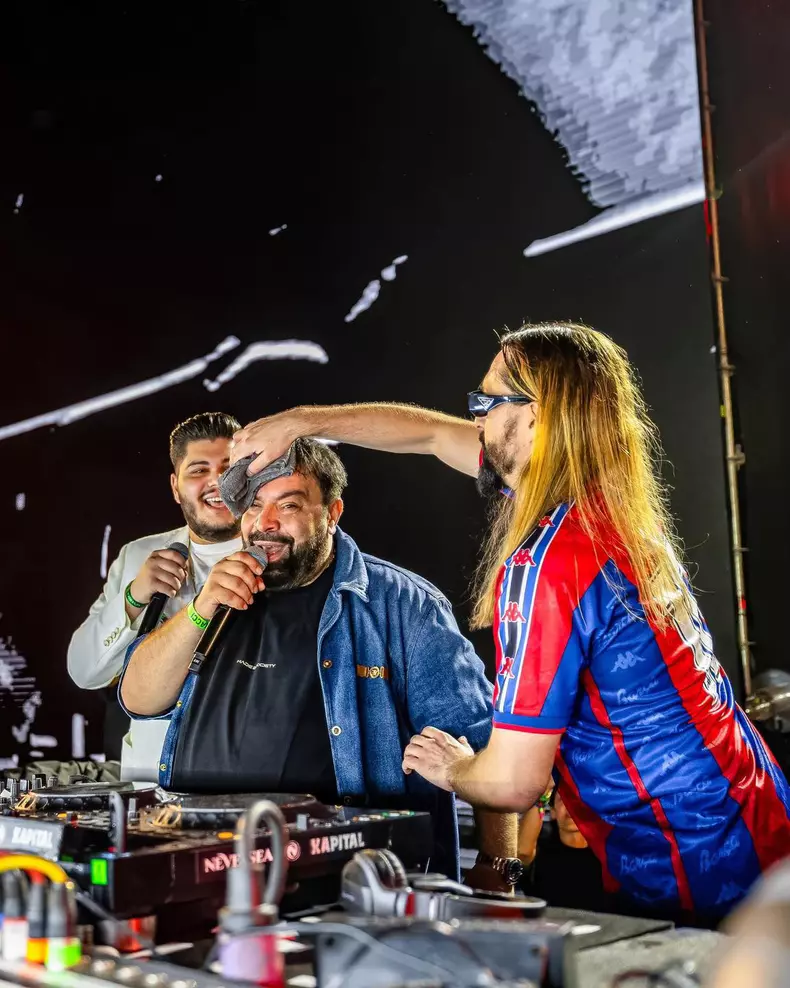 Florin Salam și Salvatore Ganacci la Neversea