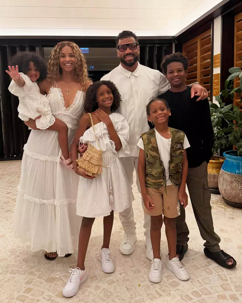 Ciara russell wilson familie