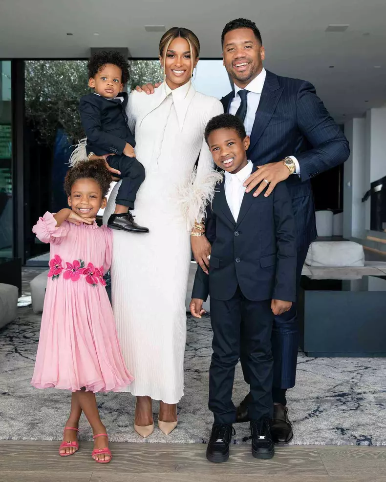 Ciara russell wilson familie1