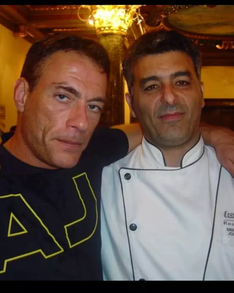 Jean-Claude Van Damme și Joseph Hadad