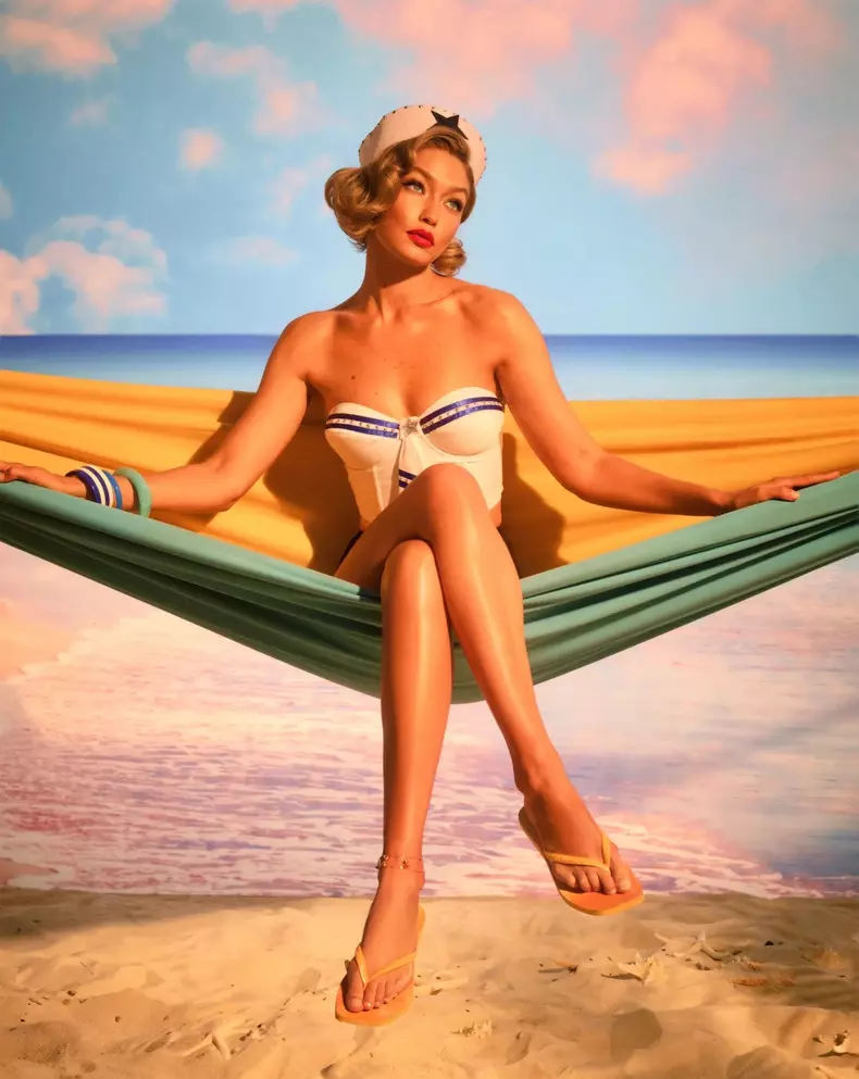 Gigi Hadid pentru Havaianas