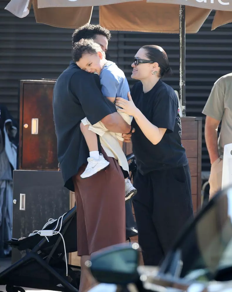 EXCLUSIVE: Jessie J and Chanan Colman Step Out as a Family in Los Angeles