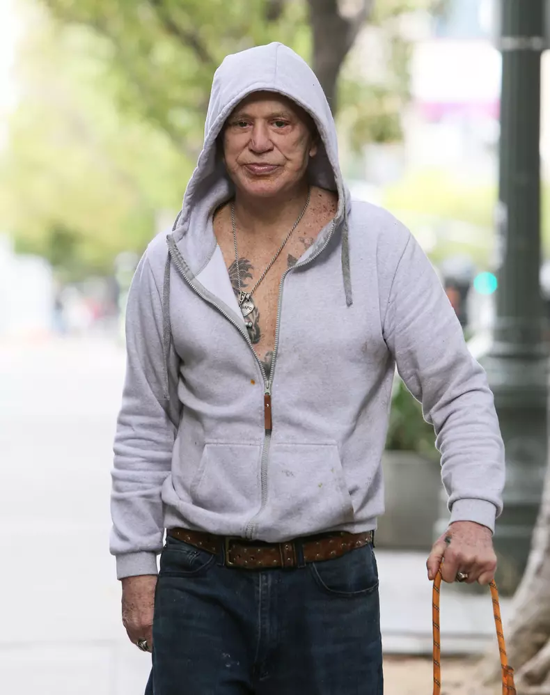 PREMIUM EXCLUSIVE Mickey Rourke is All Smiles Ahead of New Film Productions in Thailand and Spain