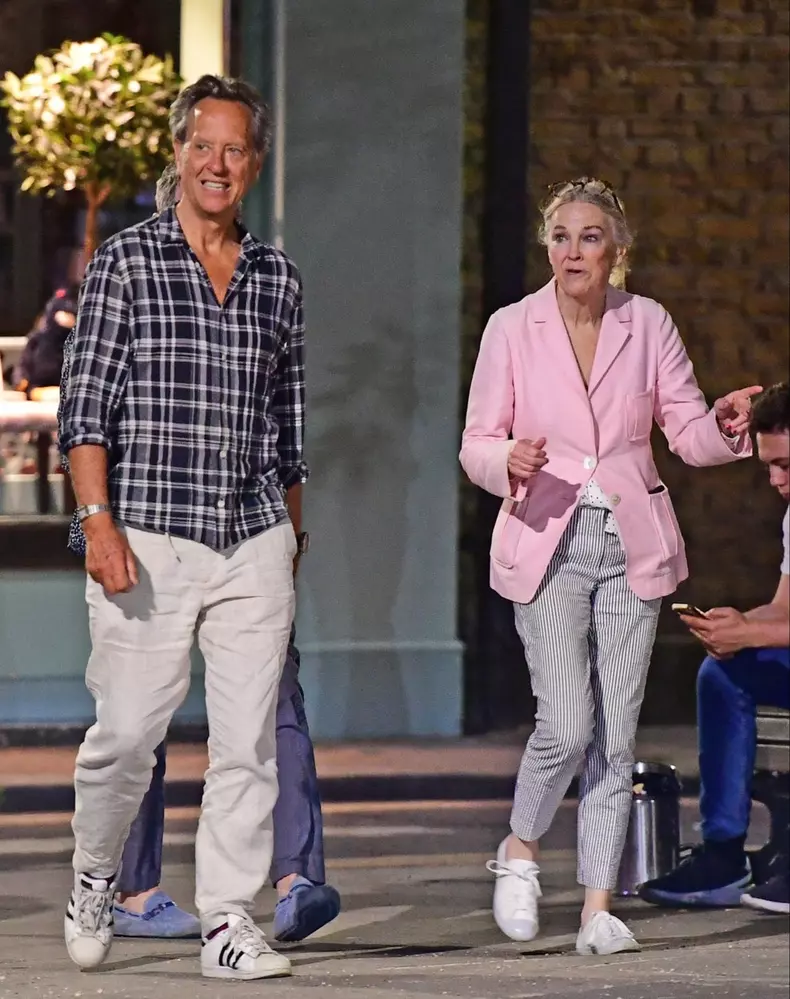 EXCLUSIVE: Home Alone Actress Catherine O'Hara Looks Unrecognizable As She Steps Out In London With Richard E Grant