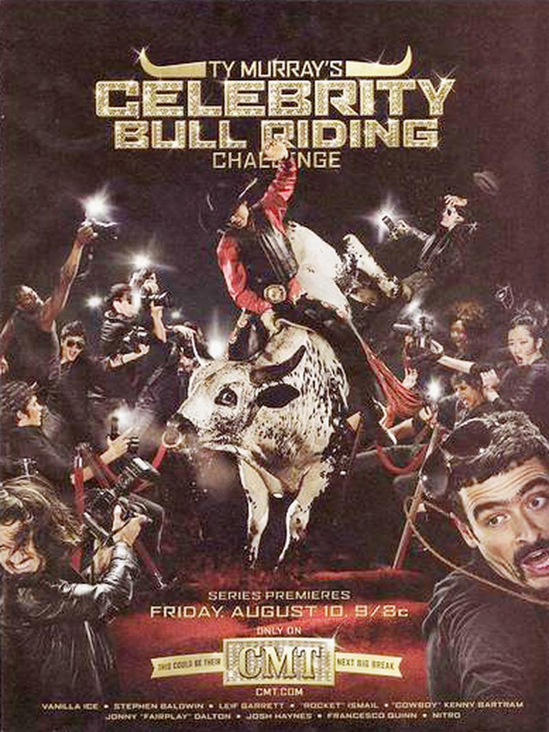 Celebrity bull riding