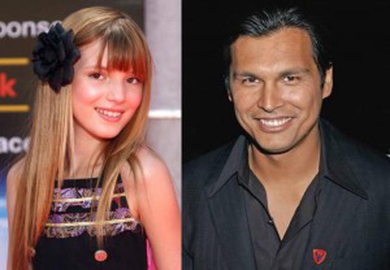 Bella Thorne (Tancy „Teenie” Henrickson) şi Adam Beach (Tommy Flute), noile feţe din „Dragoste mare”