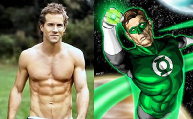 Ryan Reynolds s-a ales cu un umăr dislocat în timpul filmărilor pentru „Green Lantern”.