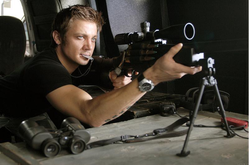 Jeremy Renner (39 de ani) a fost nominalizat la Oscar în acest an pentru rolul său din filmul de război „The Hurt Locker”.