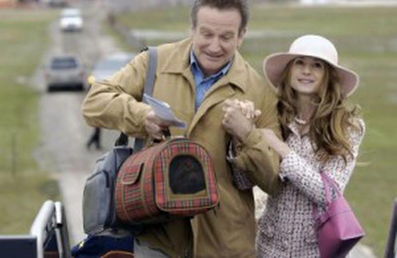 Holly Hunter şi Robin Williams