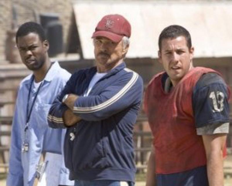 Adam Sandler, Chris Rock şi Burt Reynolds