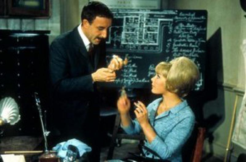 Elke Sommer şi Peter Sellers