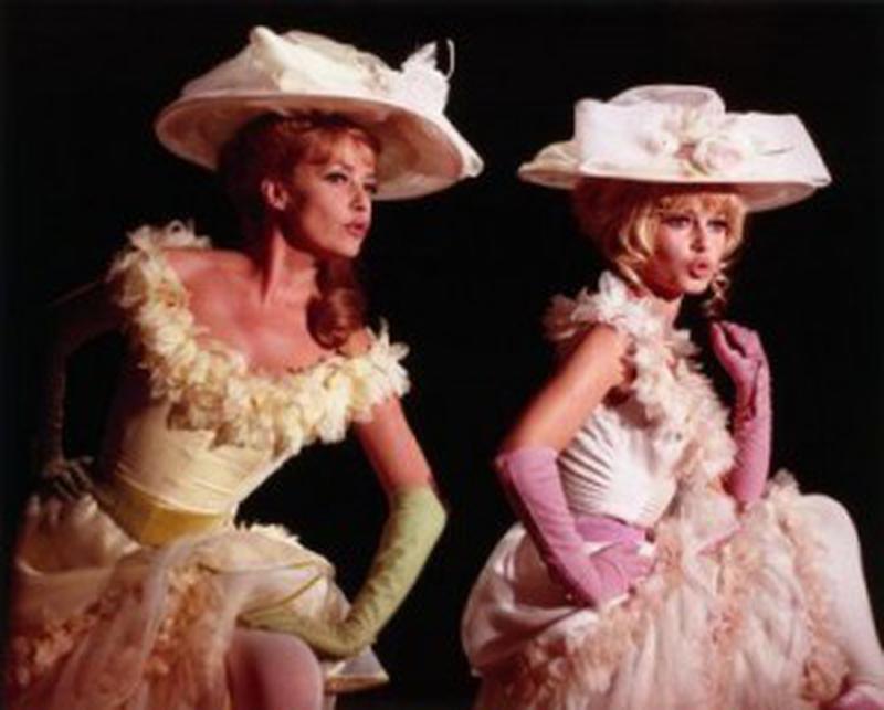 Brigitte Bardot şi Jeanne Moreau