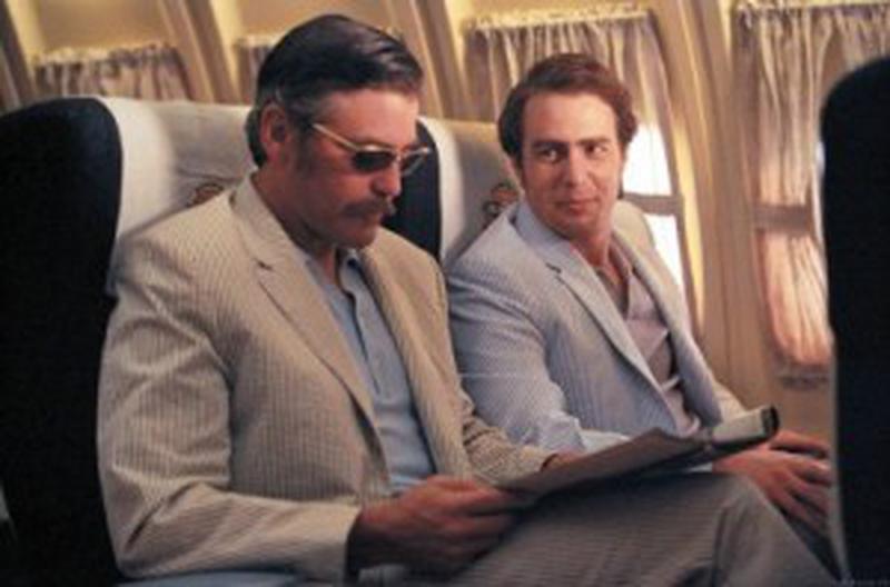 Sam Rockwell şi George Clooney