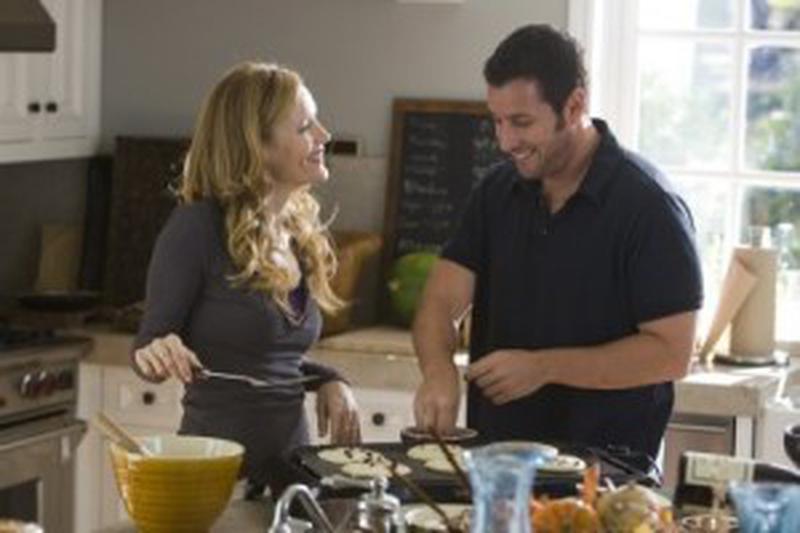 Adam Sandler şi Leslie Mann