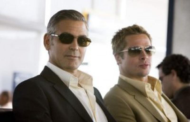 Brad Pitt şi George Clooney