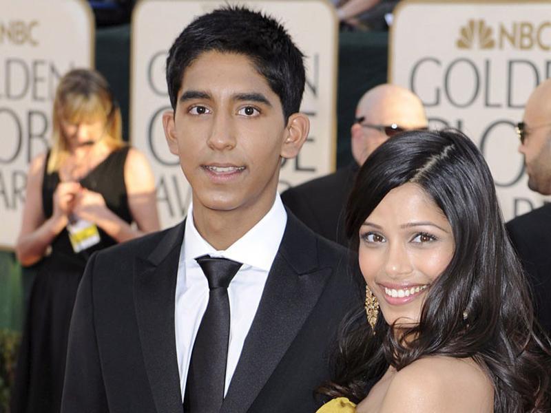 Freida Pinto si Dev Patel