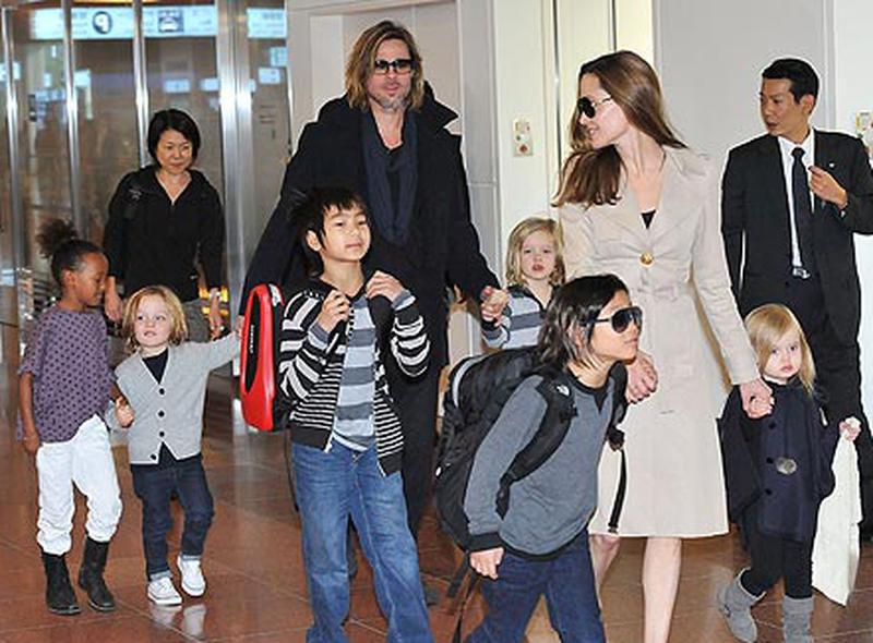 Brad Pitt este părintele strict din familia Pitt-Jolie