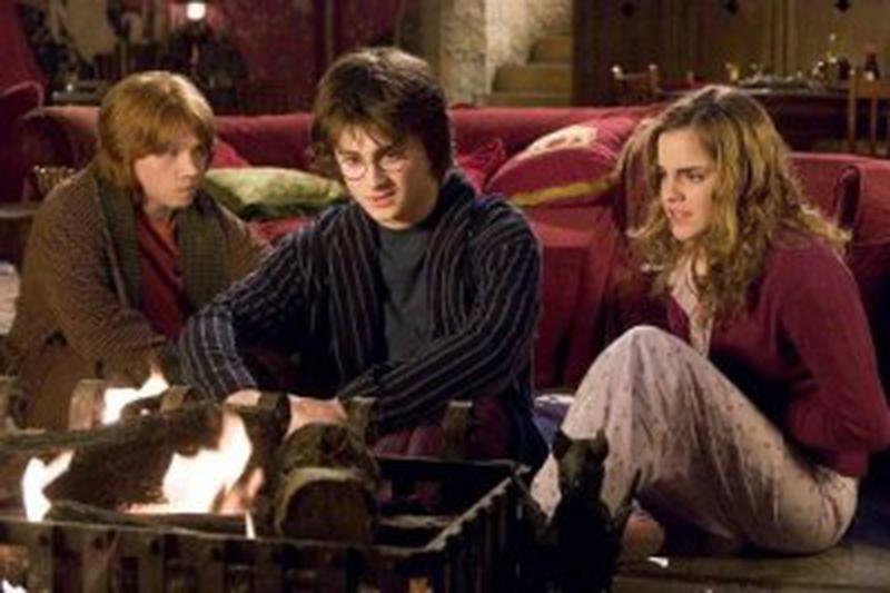 Daniel Radcliffe, Rupert Grint şi Emma Watson