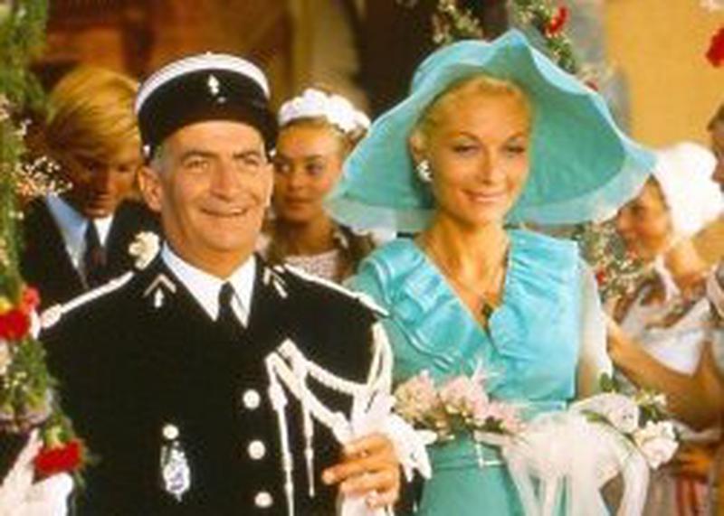 Claude Gensac şi Louis De Funes