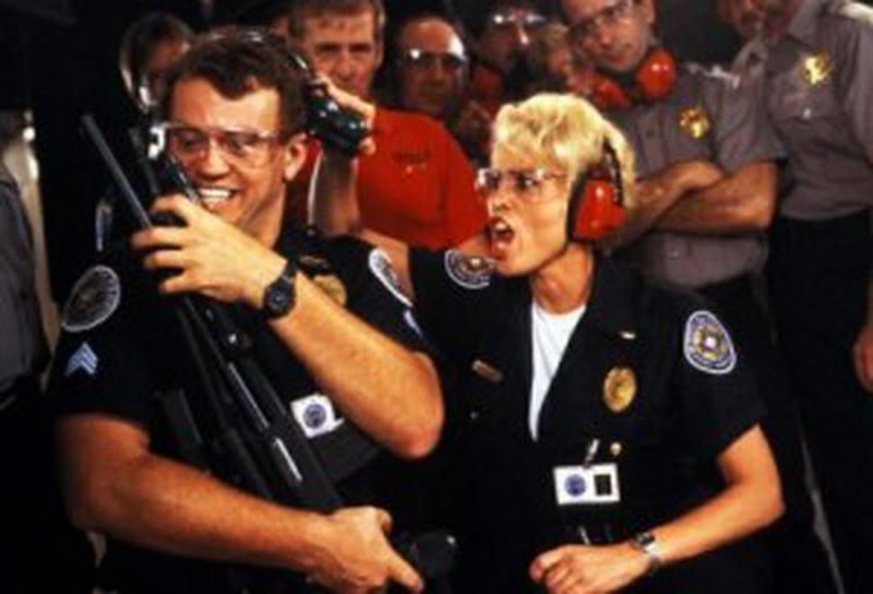 David Graf şi Leslie Easterbrook