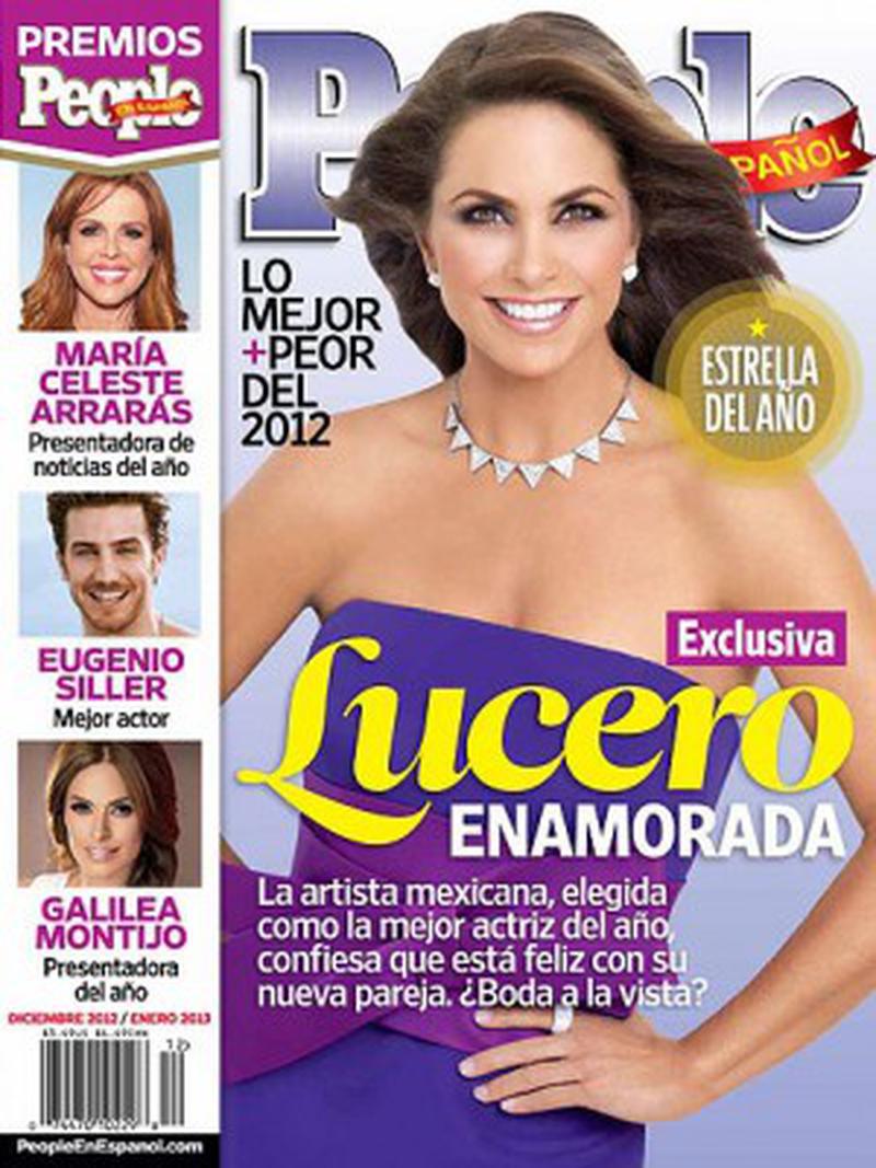 Lucero, pe coperta People en Espanol - decembrie 2012