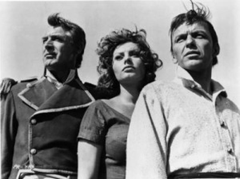 Cary Grant, Sophia Loren şi Frank Sinatra