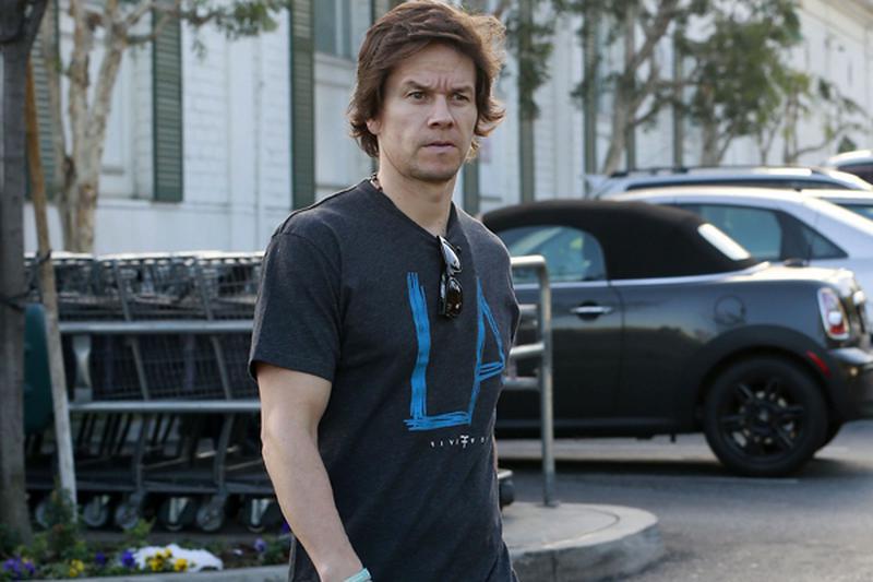 Mark Wahlberg Out Grocery Shopping At Bristol Farms