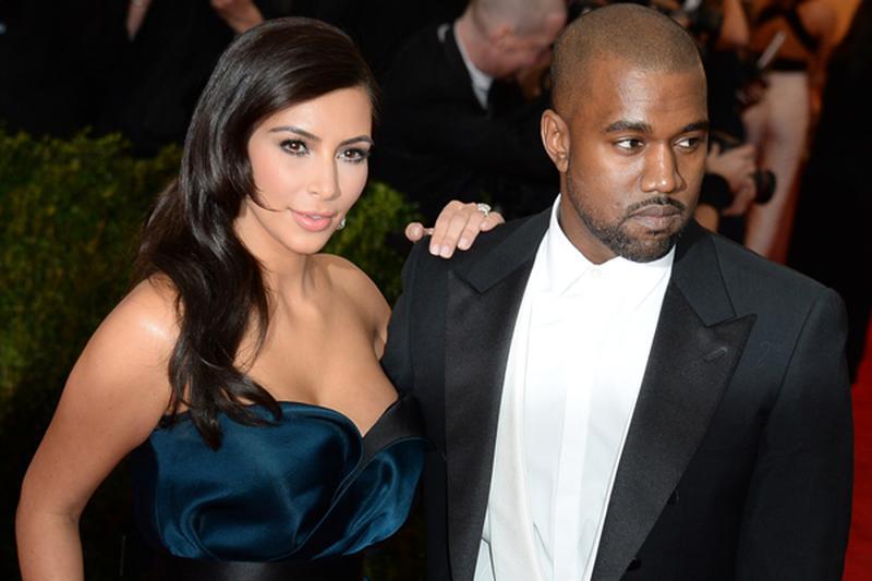 Kim Kardashian si Kanye West