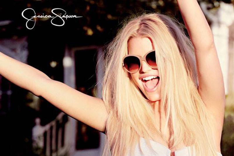 American actress and fashion designer Jessica Simpson poses in this photoshoot for her own firm 'Jessica Simpson' spring 2014 campaign.