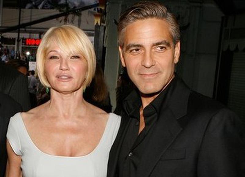 Ellen Barkin si George Clooney