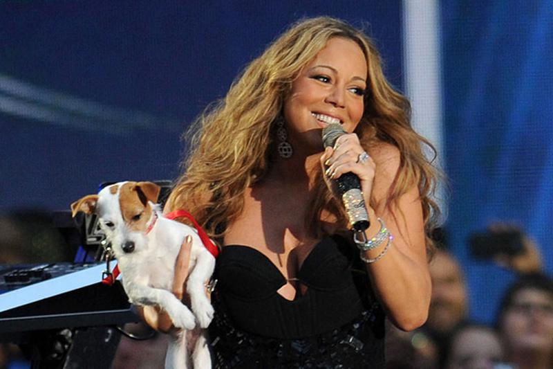 Mariah Carey Performing At The NFL Opening Season Kick-Off Party