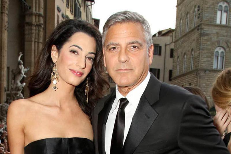 George Clooney și Amal Alamuddin 2