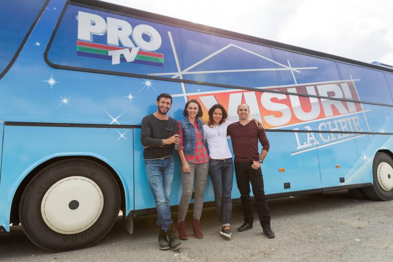 Echipa Visuri la Cheie - Dragos, Adela, Alina si Andrei