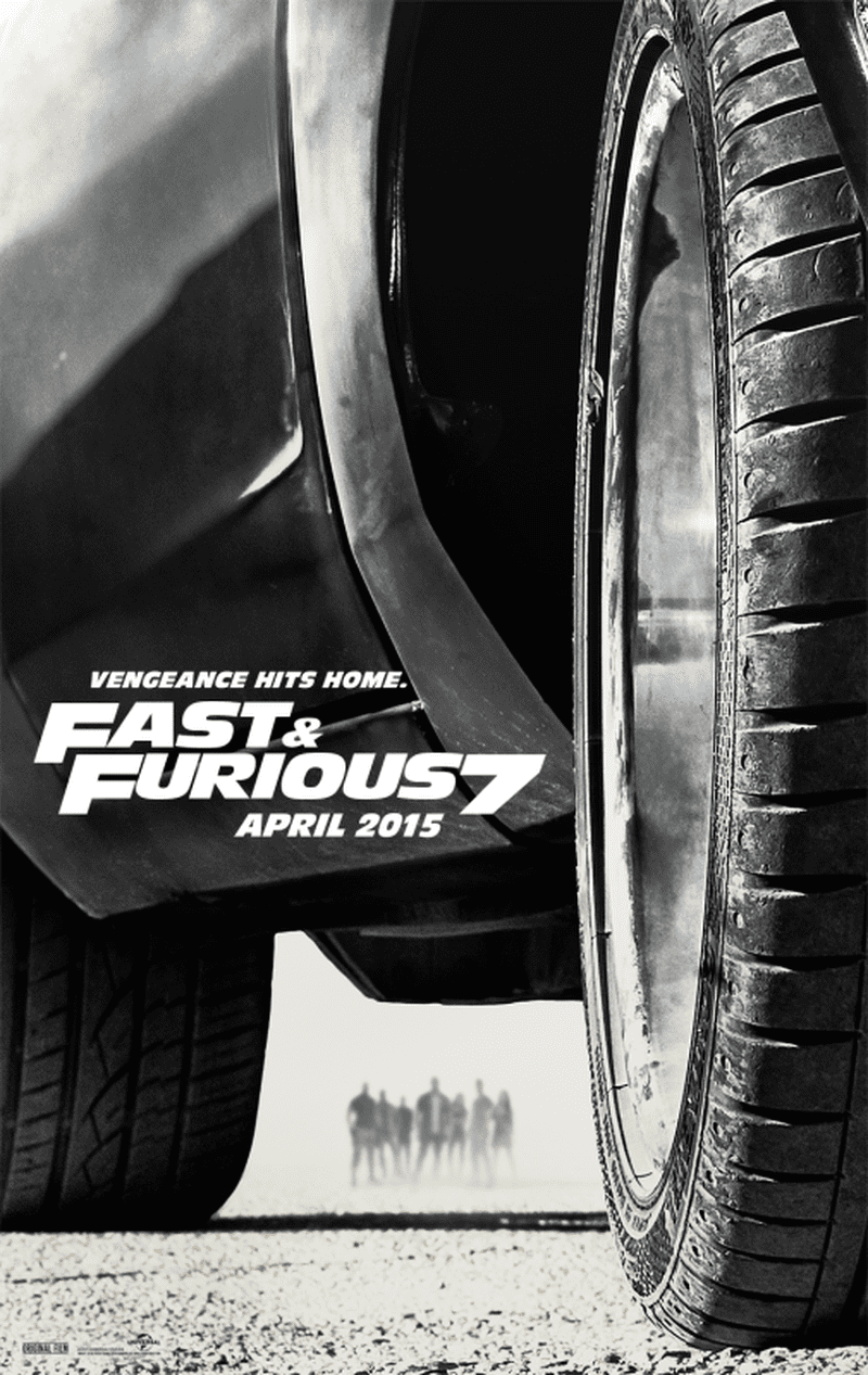 S-a lansat primul poster pentru Fast and Furious 7
