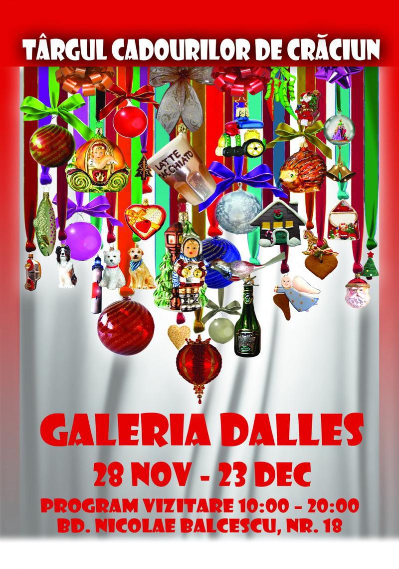 Afis Targul de Craciun de la Sala Dalles