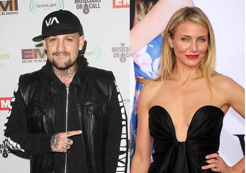 Cameron Diaz s-a logodit cu cântărețul Benji Madden